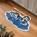 Hands Underwater Rug