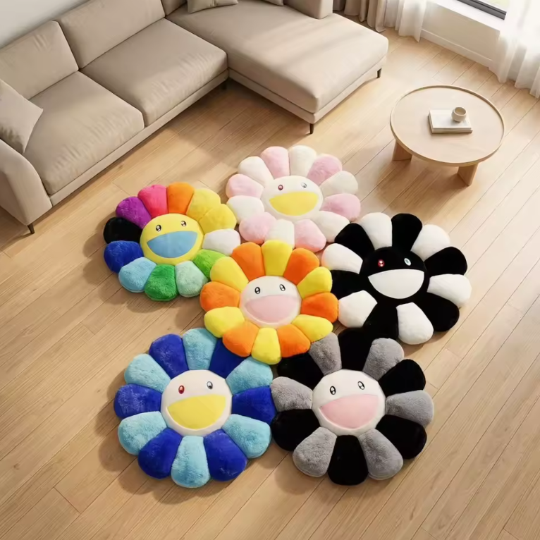 Colorful Flower Pillow