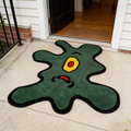 Green Splat Rug