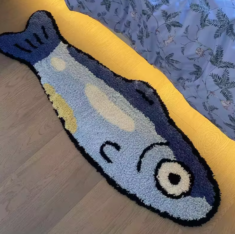 Cartoon Fish Rug