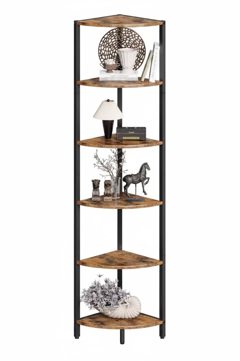 Wood Corner Shelf