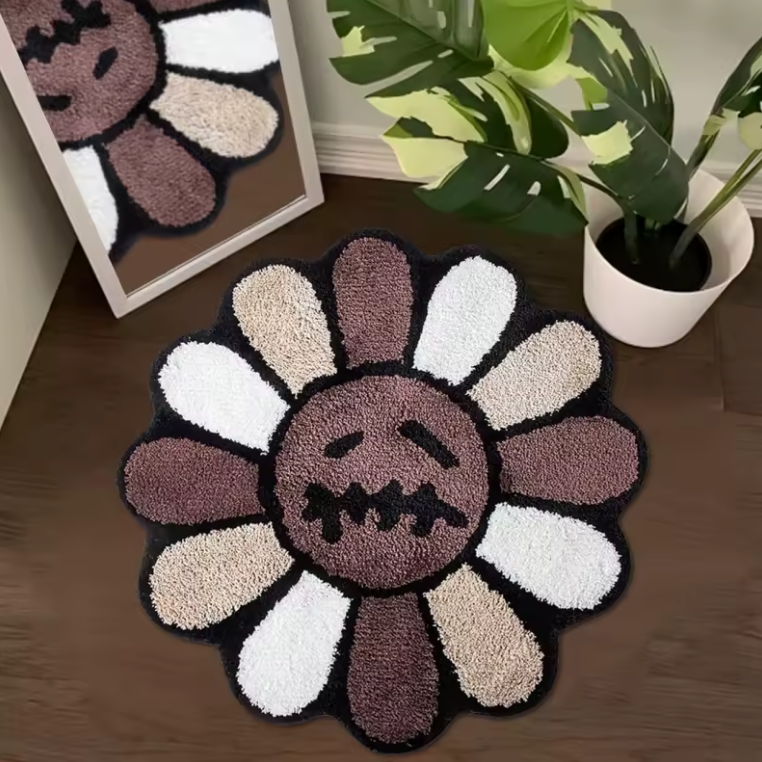 Colorful Flower Rug