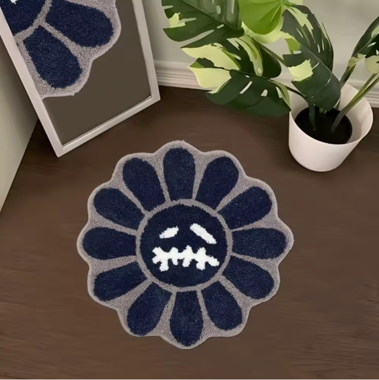 Colorful Flower Rug