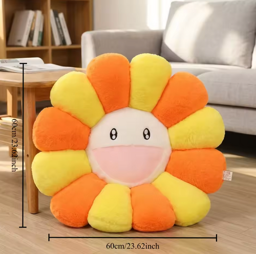 Colorful Flower Pillow
